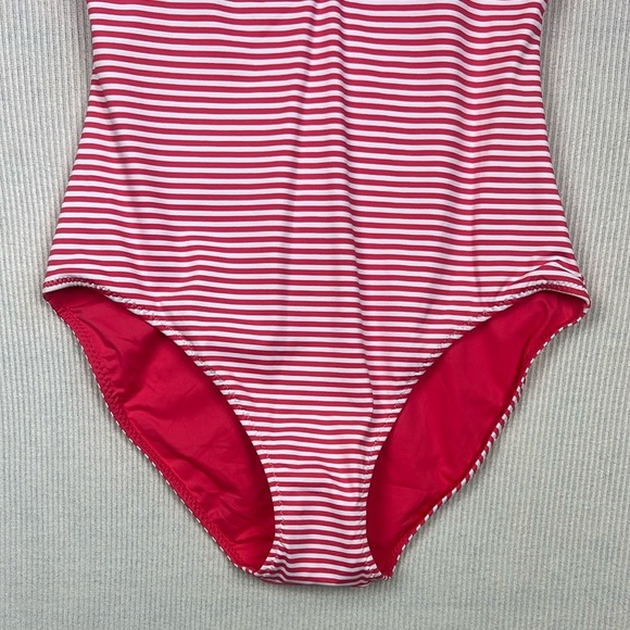 Tommy Bahama NWT Breaker Bay Reversible Lace Back Swimsuit Women’s Size 10 Coral - Picture 7 of 14